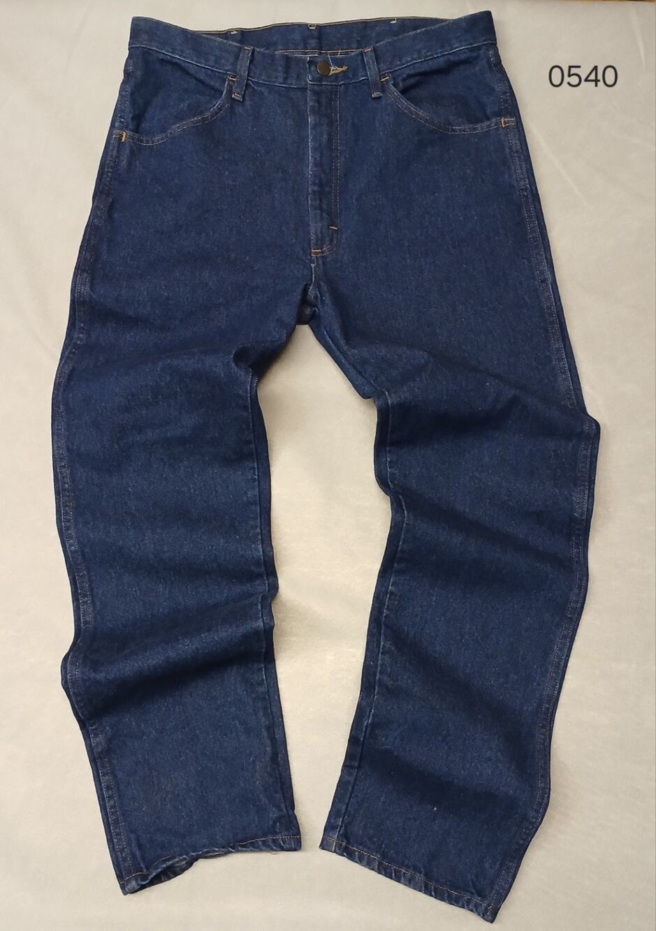 Rustler (34x34) Men's Straight Fit Blue Denim Jeans